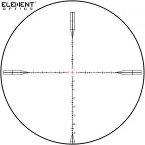 Luneta celownicza Element Optics Nexus 5-20X50 APR-1D FFP MRAD