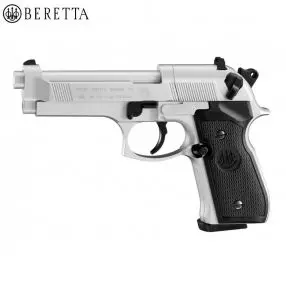 Pistolet Beretta M92 FS nikiel 4,5mm na śrut Diabolo